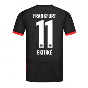 Eintracht Frankfurt Hugo Ekitike #11 Udebanetrøje 2024-25 Kort ærmer